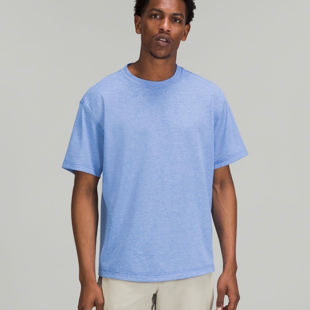 NWT lululemon Relaxed-Fit Training Short Sleeve T- perfect workout gear for him!